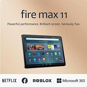 Certified Refurbished Amazon Fire Max 11 tablet, our most powerful tablet yet, vivid 11