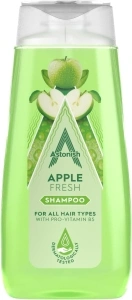 Astonish Apple Fresh Shampoo with Pro-Vitamin B5, 400ml, Green