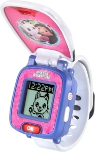 VTech Gabby's Dollhouse Pandy Paws' Paw-Tastic Watch, Official Gabby's Dollhouse Toy, Toddler Watch with Stopwatch, Timer, Alarm & Games, Gift for Children Ages 3, 4, 5, 6 + Years, English Version