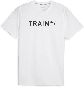 PUMA Men's Men's Graphic Tee Train Tee