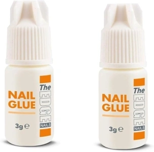 The Edge 3G Adhesive False Super Strong Nail Tips - Pack of 2