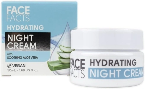 Face Facts Hydrating Night Cream | Soothes + Calms | 50ml