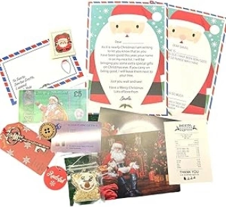 Santa's Magical Christmas Envelope | Festive Adventure Game for Kids - Build Suspense in the lead-up to Christmas with Santa's Lost Treasures, Stocking Filler or Elf on the Shelf Ideas