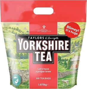 Yorkshire Tea Bags 1.875 kg (600 tea bags)