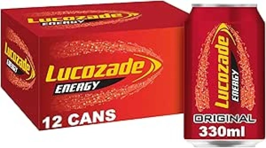 Lucozade Energy Drink Original 12x330ml multipack