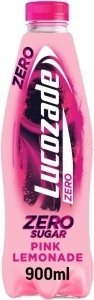 Lucozade Energy Zero Pink Lemonade 900ml