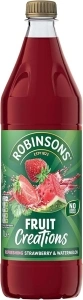 Robinsons Fruit Creations Strawberry & Watermelon Squash 1L