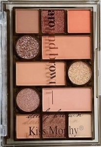 Around Brown Eyeshadow, Bronzer and Face Contour Multi Purpose Makeup Palette –- Hazelnut Latte