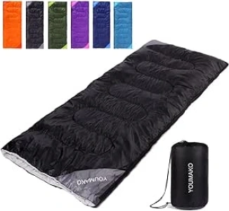 Backpacking Sleeping Bag for Adults & Kids - Lightweight, Waterproof, Comfortable for Spring, Summer, Fall - Hiking, Traveling, Camping