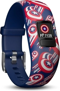 Garmin vivofit Jr.2 Fitness Tracker for Kids, Includes Interactive App Experience, Swim-Friendly, Up To 1-year Battery Life, Adjustable watch band, Marvel Avengers