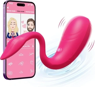 Remote Control Vibrator Sex Toys - App Long Distance Vibrator for Couple, Wearable Egg Vibrator Adult Toys, Phone Controlled Vibrating Ball, Panty Clitoral Stimulator G Spot Vibrator Sex Toys4women