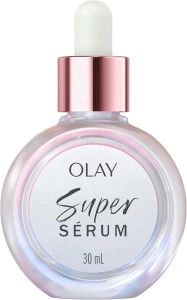 Olay Super Serum, Vitamin C Serum for Face, with Niacinamide, Collagen Peptide, Skincare for Anti Ageing & Brightening, 30ml