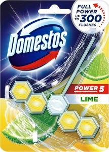 Domestos Power 5 Lime Toilet Rim Blocks 55 g