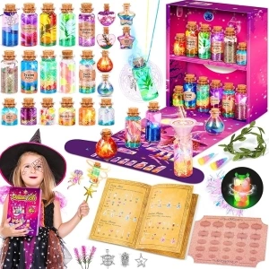 Subtail Potion Making Kit Children - Craft Kits for Kids - Christmas Gifts for 6 7 8 9 10 Year Olds Girls - Potions Kits for Kids Girls Toys Age 6 7 8 9 10 - Best Gifts Magic Kids Craft Kits