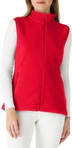 Outdoor Ventures Fleece Gilet for Women UK Ladies Lightweight Body Warmer Sleeveless Jackets Outerwear Vest Gilet with Zip Pockets for Spring & Fall