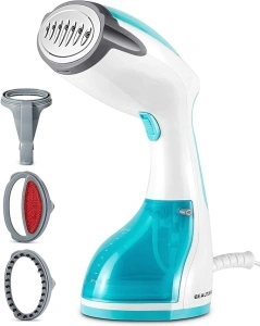 BEAUTURAL Clothes Steamer, Portable Handheld Steamer, Garment Fabric Wrinkles Remover, 30-Second Fast Heat-up, Auto-Off, Large Detachable Water Tank