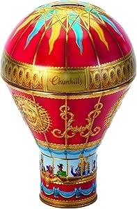 Churchill's Confectionery - Victorian Hot Air Balloon Red 150g Chocolate Fudge