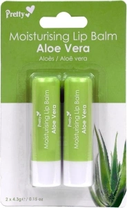 Pretty Moisturising Lip Balm - Aloe Vera