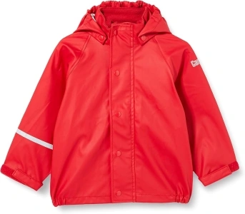 CareTec Girl's Rain Jacket-Pu W/O Fleece Waterproof