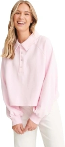 NA-KD Women's Buttoned Collar Sweater Polo