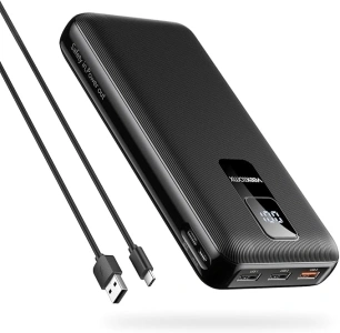 VEEKTOMX Power Bank 30000mAh, 20W Fast Charging Portable Charger, 18W PD QC 3.0 USB C Battery Pack with 4 Outputs & 2 Inputs Compatible with iPhone/iPad/Samsung Phones Tablet and More