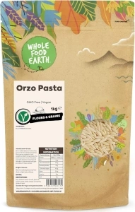 Wholefood Earth Orzo Pasta 1 kg | GMO Free