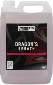 ValetPRO Dragon's Breath Wheel Cleaner for All Wheel Types - Removes Iron Fallout and Baked-on Brake Dust Remover - 5 L