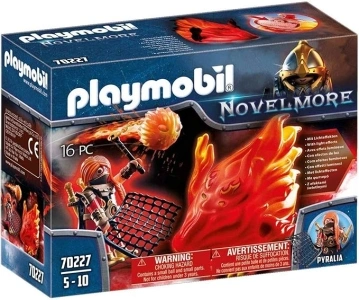 Playmobil 70227 Novelmore Knights Burnham Raiders Spirit of Fire with LED Light Effect, For Children Aged 4-10, Fun Imaginative Role-Play, PlaySets Suitable for Children Ages 4+