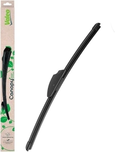 VALEOCanopy Wiper - CAN08 - Flat Wiper Blade Made from Natural And Recycled Materials - Front - HOOK - Length: 20 inches/500mm - (Wiper Blade 1) - 583908