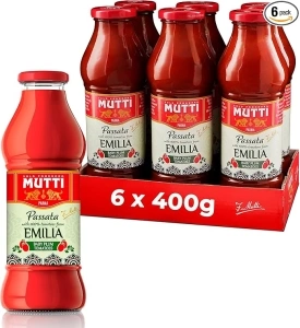 Mutti Regional Passata Emilia Romagna with Baby Plum Tomatoes 6 x 400g