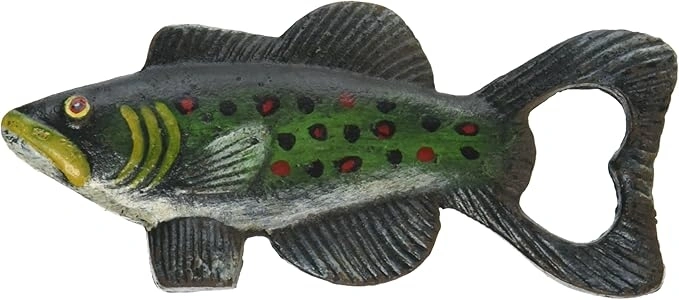 Design Toscano SP852 Trout Tales Cast Iron Bottle Opener