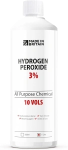 ChemLab McKLords Hydrogen Peroxide 3%, 1 Litre