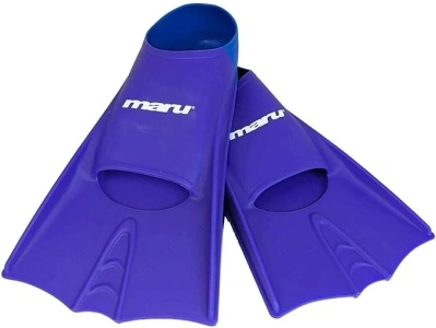 MARU Training Fins, Silicone Swimming Flippers for Stronger, Faster Kick with Greater Propulsion