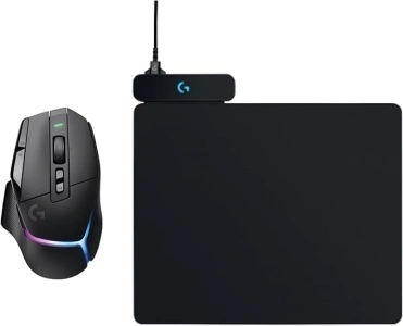 Logitech G Powerplay Wireless Charging System and G502 X PLUS Wireless gaming mouse – mouse with LIGHTFORCE hybrid switches, LIGHTSYNC RGB, HERO 25K gaming sensor - PC/macOS