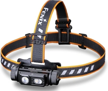 Fenix HM60R USB-C Rechargeable Headlamp with Fresnel Lens for Multi Distance Lighting, Red