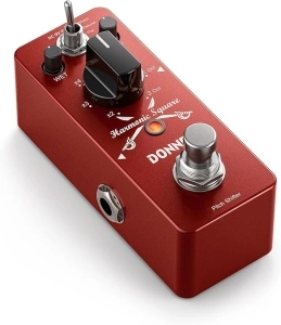 Donner Octave Guitar Pedal, Harmonic Square Digital Octave Pedal Pitch Shifter 7 Shift Types 3 Tone Modes Sharp Detune Flat True Bypass