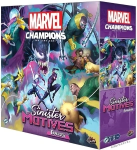 Fantasy Flight Games | Marvel Champions: Sinister Motives Expansion | Card Game | Ages 14+ | 1-4 Players | 45-90 Minutes Playing Time