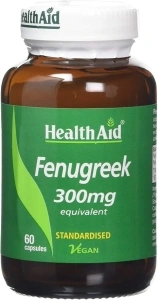 HealthAid Fenugreek 200mg 60 Capsules