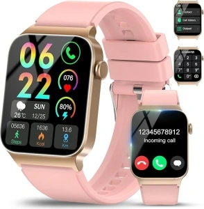 VKROBAG Smart Watch for Men Women Answer/Make Calls, 1.85