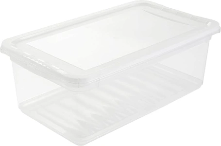 keeeper Clearbox with Air Control System, 33x19.5x12 cm, 5.6 Litre, Bea, Transparent