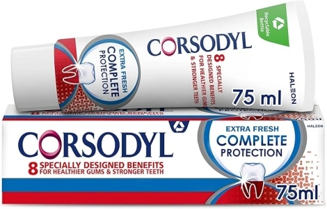 Corsodyl Complete Protection Extra Fresh Toothpaste 75ml