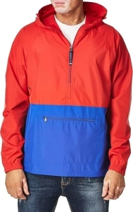 Charles River Apparel Pack-n-go Wind & Water-Resistant Pullover (Reg/Ext Sizes) Rain Jacket