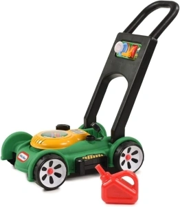 Little Tikes Gas 'n Go Mower - Realistic Lawn Mower for Outdoor Garden Play with Mechanical Sounds, Movable Throttle & Petrol Can. For Ages 18 Months+,Multi-colored,53.34 x 28.58 x 52.07 cm