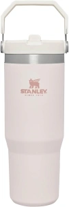 Stanley IceFlow Flip Straw Water Bottle with Straw 0.89L - Keeps Cold for 12+ Hours - Leakproof - Stainless Steel Water Bottle - BPA-Free Travel Mug - Easy to Carry - Dishwasher Safe