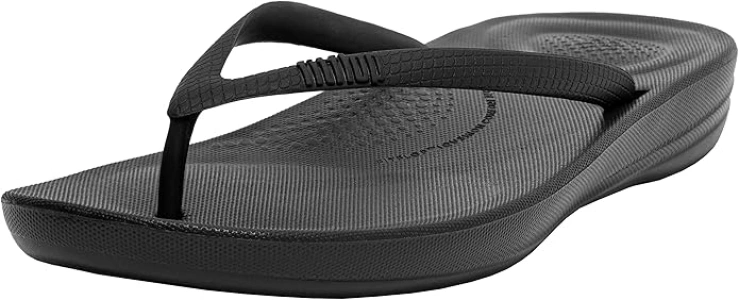 Fitflop Women's Iqushion Ergonomic Flip-Flops Toe Thong Sandals