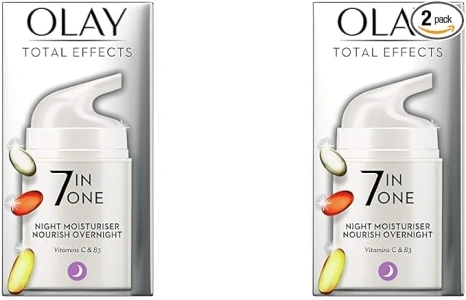 Olay Total Effects 7in1 Night Moisturiser With Niacinamide, 50ml (Pack of 2)