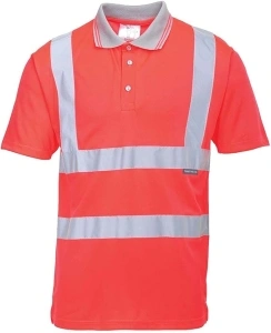 Portwest Hi-Vis Short Sleeve Polo