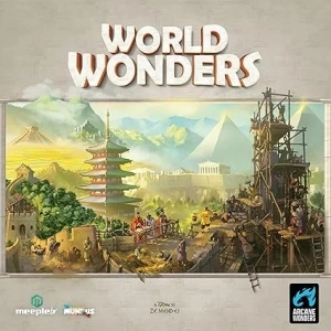 Arcane Wonders , World Wonders , Board Game , Ages 14+ , 1-5 Players , 50-70 Minutes Playing Time