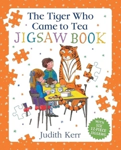 The Tiger Who Came To Tea Jigsaw Book: A fantastic new illustrated puzzle book that includes the classic story. The perfect gift for kids!