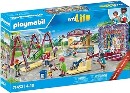 Playmobil 71452 My Life: Funfair Promo Pack, gifting toy and fun imaginative role-play, playsets suitable for children ages 4+